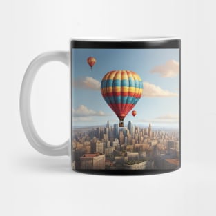 Air Balloon Sky Vintage Aircraft Established Since Mug